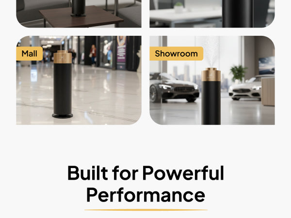 Centik Tower Smart Electric Aroma Diffuser - Bluetooth App Control & Modern Minimalist Home Fragrance